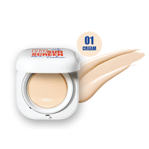 KBC148-1 NAMI MAKE UP PRO SEOUL UV SUNSCREEN CUSHION SPF50+ PA++++ (01 Cream) Sun Defense, Stay Matte, Flawless & Long-Lasting